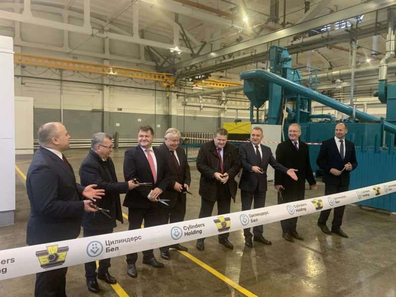 Cylinders Holding otevřel novou továrnu v Bělorusku